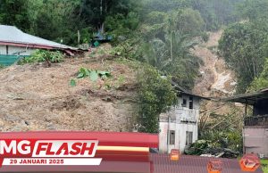 Satu Maut, Empat Hilang Tanah Runtuh Di Miri #MGFlash