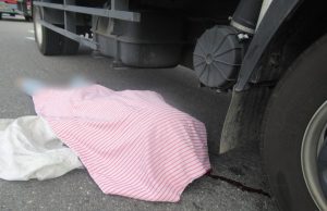 Warga emas maut terseret dalam nahas tiga kenderaan
