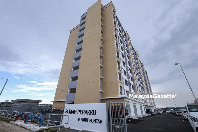 Rumah Perakku @ Parit Buntar. Foto ABDULLAH YUSOF, 05 SEPTEMBER 2024. rumah mampu milik Perak Sejahtera Saarani Mohamad