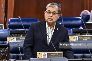 pada Mesyuarat Pertama Penggal Keempat Parlimen ke-15 di Bangunan Parlimen, Kuala Lumpur. Foto JABATAN PENERANGAN MALAYSIA, 24 FEBRUARI 2025.