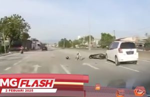 Pemandu Kereta Mewah Langgar Lari #MGFlash