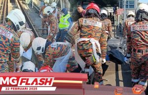 Lelaki Buta Maut Digilis LRT Di Stesyen Titiwangsa #MGFlash