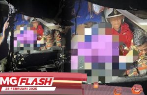 Pemandu Lori Mati Tersepit #MGFlash