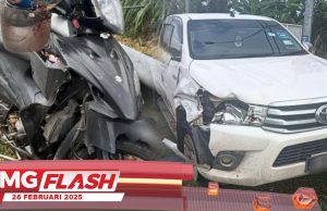 Pesara Tentera Maut Kemalangan #MGFlash