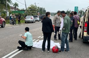 Wanita maut nahas motosikal selepas hantar anak ke sekolah