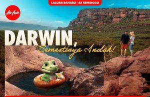 AirAsia perkenal laluan baharu ke Darwin