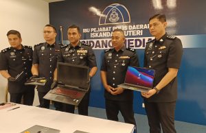Polis tahan lima scammer warga China