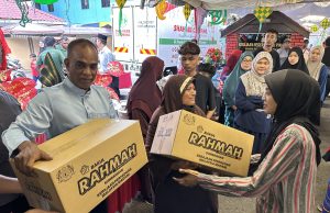 15,000 kotak Rahmah diedarkan sempena Ramadan