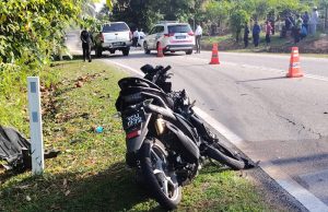 Penunggang motosikal maut bertembung dengan pikap