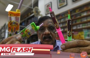 Gula-Gula Bentuk Jarum Suntikan, Vape #MGFlash