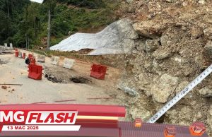 Satu Lagi Lubang Benam Di Jalan Gua Musang-Lojing #MGFlash