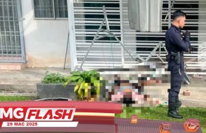 Wanita Gaduh Dengan Suami, Jatuh Tingkat 4 #MGFlash