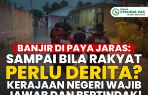 Lembah Klang banjir lagi: Pas desak kerajaan negeri segerakan projek tebatan
