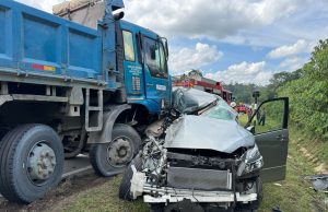 Warga emas maut nahas dua kenderaan
