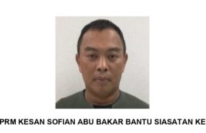 SPRM cari Sofian Abu Bakar