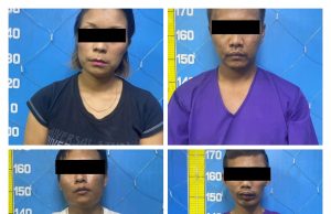 Lima diberkas samun bersenjatakan parang, tukul besi