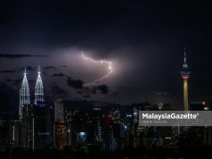 Amaran ribut petir, hujan lebat di beberapa negeri sehingga 9 malam