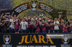 JDT juara Piala Malaysia, cipta kejayaan triple treble