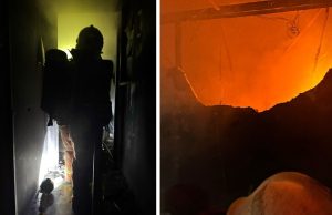 Bangunan kedai dua tingkat terbakar 80 peratus di Petaling Jaya