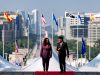 Presiden Republik Kosovo, Vjosa Osmani-Sadriu bersama Perdana Menteri, Datuk Seri Anwar Ibrahim di Perdana Putra.