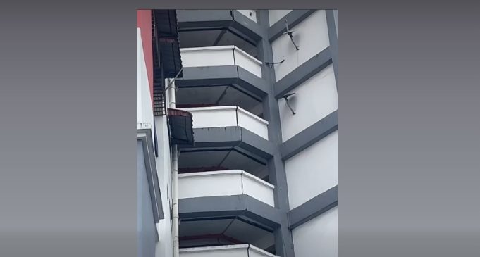 Flat PPR Gombak Setia Retak