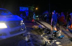 Pemuda maut motosikal rempuh pikap masuk simpang