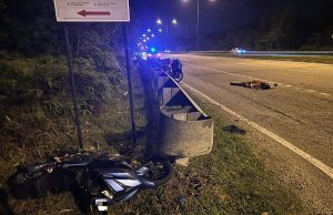 Remaja maut kemalangan dua motosikal