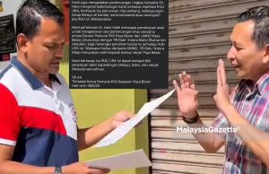 Setiausaha Kerja UMNO Paya Besar beri balik memorandum RUU URA kepada Pas