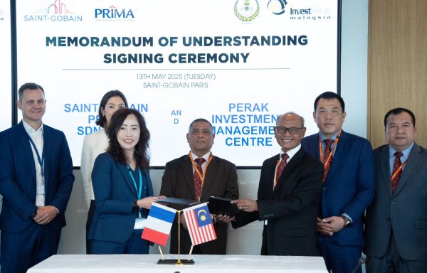 InvestPerak Perancis Perak Saint-Gobain Perak Sejahtera 2030