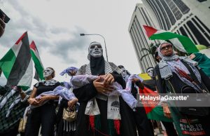 Demontrasi Memperingati Hari Nakbah, 77 Tahun Perjuangan