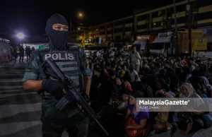 Op Kachi: PGA gempur rumah kedai sebelah Pasar Borong Selayang