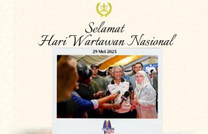 Sultan Pahang, Tunku Azizah zahir ucapan Selamat Hari Wartawan