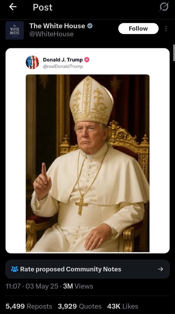Trump-pope
