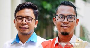 Muhammad Izuan Ahmad Kasim dan Arshad Hassni.