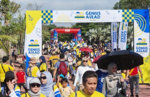 10,000 peserta sertai Family Fun Run Genius Aulad 2025