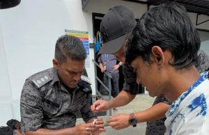 Seorang PATI tertusuk kaca, gara-gara panjat tembok cuba larikan diri