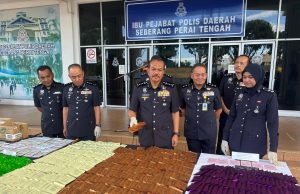 Enam penganggur ditahan bersama dadah bernilai RM6.3 juta