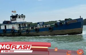 Kapal Kargo Mencurigakan Ditahan #MGFlash