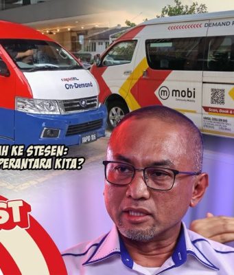 demand responsive transit DRT pengangkutan awam Rapid KL On Demand Selangor Mobility first mile last mile van perantara