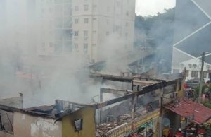 Dua rumah di Kampung Wira Damai musnah dijilat api