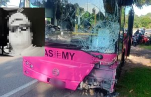 Pemandu ‘bas pink’ disyaki cuai langgar mati pemuda direman