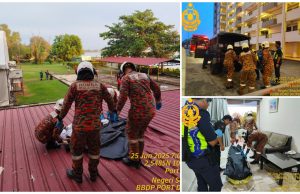 Wanita maut dipercayai terjatuh dari tingkat lapan hotel
