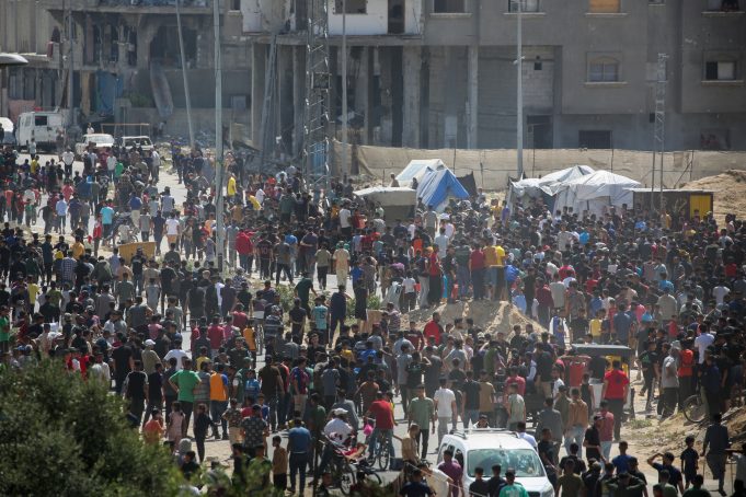 PALESTINIAN-ISRAEL-CONFLICT-FOOD