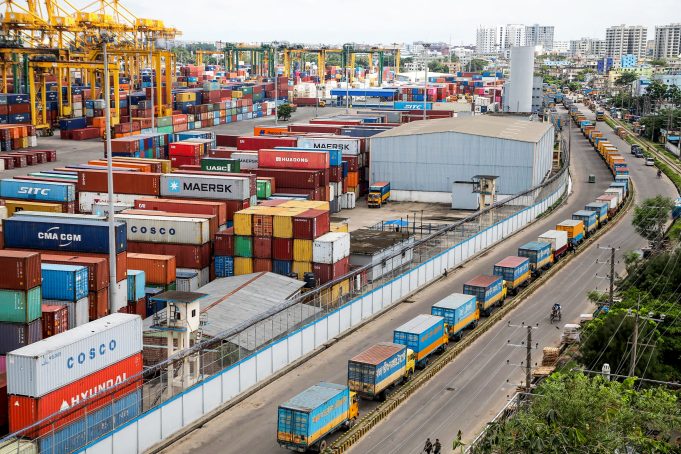 BANGLADESH-POLITICS-EXPORT-IMPORT-PROTEST
