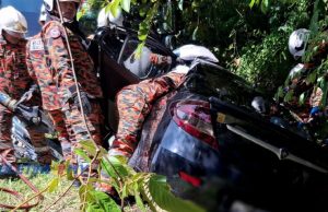 Warga emas maut dalam nahas dengan lori 10 tan di JRTB Gerik -Jeli