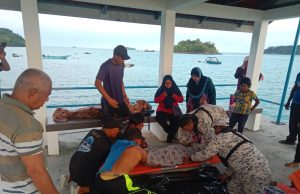 Dua beradik lemas mandi di Pulau Mentigi