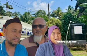 Penduduk Sungai Batu sudah tidak tahan masalah bekalan air
