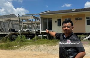 Pembeli kecewa Projek Rumah Makmur Kampung Tiram terbengkalai