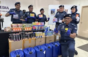 Kastam P.Pinang rampas cecair, peranti vape bernilai RM5.17 juta