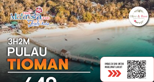 Pulau Tioman cuti Malaysia Olive & Rose Travel Redang Langkawi Pangkor Perhentian